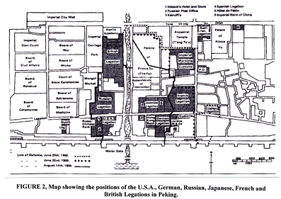 Small Map of Main Legations - Click through for Large Version 