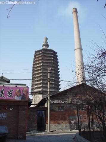 Turn the corner to the Temple Gate